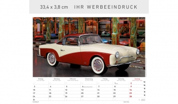 VW-Classics 2022 | Bildkalender mit Logo bedrucken | deprismedia.com