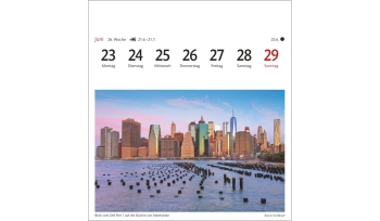 New York Sehnsuchtskalender 2025