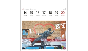 New York Sehnsuchtskalender 2025