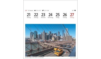 New York Sehnsuchtskalender 2025