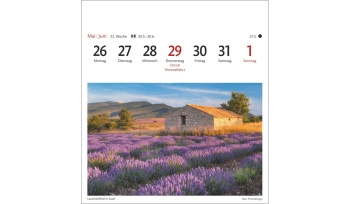 Provence Sehnsuchtskalender 2025