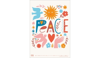 Peace Posterkalender 2025