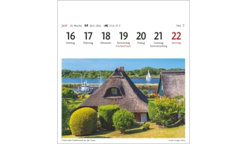 Ostseeküste Sehnsuchtskalender 2025