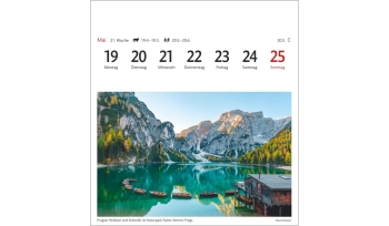 Südtirol Sehnsuchtskalender 2025