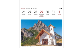 Südtirol Sehnsuchtskalender 2025