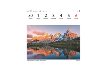 Südtirol Sehnsuchtskalender 2025