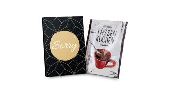 Geschenkartikel: Tassenkuchen 70 g, Sorry