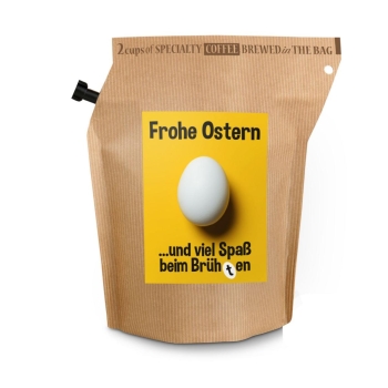 Geschenkartikel / Präsentartikel: Oster-Kaffee - Brüh(t)en