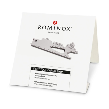 Geschenkartikel: ROMINOX® Key Tool Cargo Ship / Containerschiff (19 Funktionen) im Motiv-Mäppchen Frohe Ostern