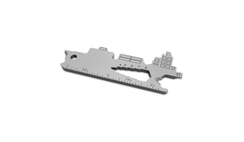 Geschenkartikel: ROMINOX® Key Tool Cargo Ship / Containerschiff (19 Funktionen) im Motiv-Mäppchen Frohe Ostern