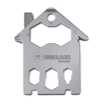 Geschenkartikel: ROMINOX® Key Tool House / Haus (21 Funktionen) im Motiv-Mäppchen Frohe Ostern