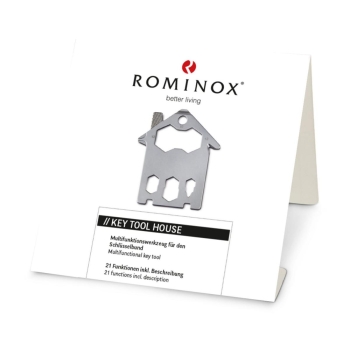 Geschenkartikel: ROMINOX® Key Tool House / Haus (21 Funktionen) im Motiv-Mäppchen Frohe Ostern