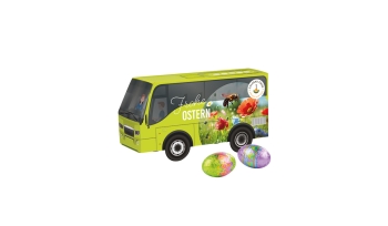 Ostergeschenk: LKW / TRANSPORTER / SCHIFF / BUS PRÄSENT OSTERN