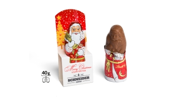 Lindt Schoko Nikolaus 10 Gramm in Halbkartonage