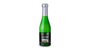 Sekt Cuvée Piccolo - Flasche grün - Kapsel silber, 0,2 l