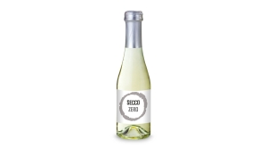 Secco ZERO, alkoholfrei - Flasche klar - Kapsel silber, 0,2 l