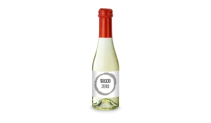 Secco ZERO, alkoholfrei - Flasche klar - Kapsel rot, 0,2 l