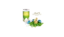 Geschenkartikel / Präsentartikel: Lindt-Oster-Überraschung, Das Nest in der Dose