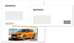 Briefumschlag SKODA