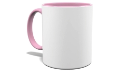 Tasse Funny - weiß/rosa