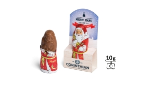 Lindt Schoko Nikolaus in Halbkartonage 