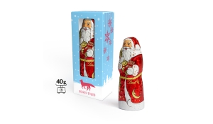 Lindt Schoko Nikolaus in Vollkartonage