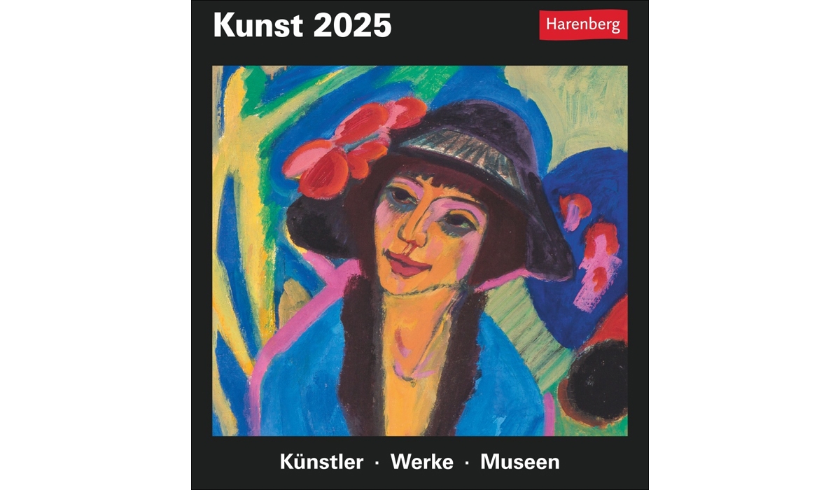 Kunst Tagesabreißkalender 2025