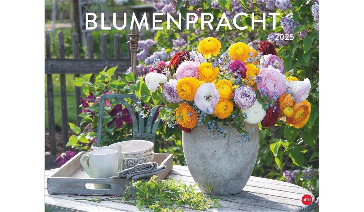 Blumenpracht Posterkalender 2025