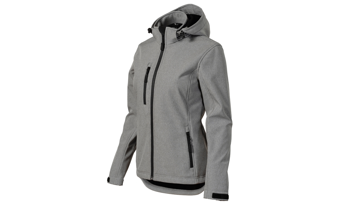 PERFORMANCE 521 Damen Softshelljacke - dunkelgrau melliert