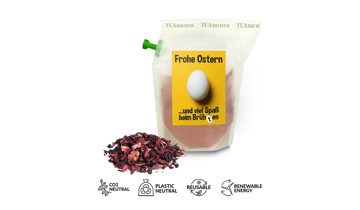 Geschenkartikel / Präsentartikel: Oster-Tee, Tasty Berry - Brüh(t)en