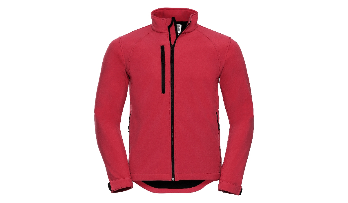 Mens Softshell Jacket - rot