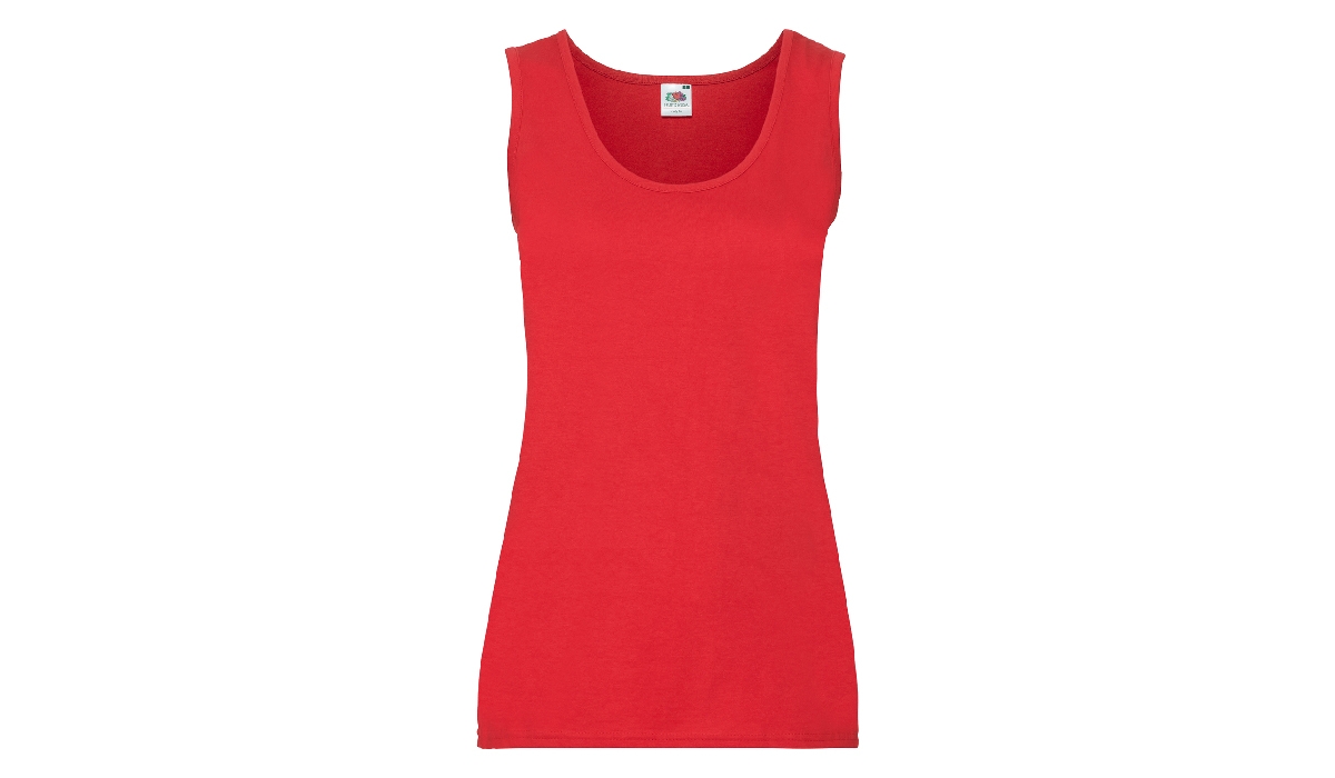 Valueweight Athletic Vest Damen - rot