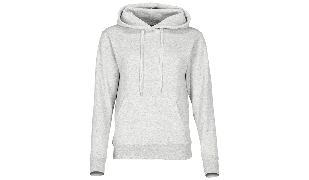 Classic Kapuzen Sweat Ladies - graumeliert