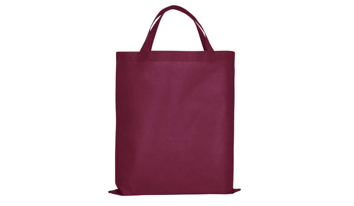 PP-Tasche Classic mit zwei kurzen Henkeln - bordeaux